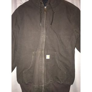 Brown Carhartt coat